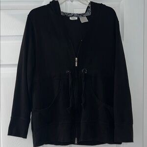 Danskin Now Black Women's Zip-Up Hoodie